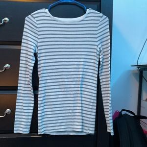 Long sleeve stripe shirt